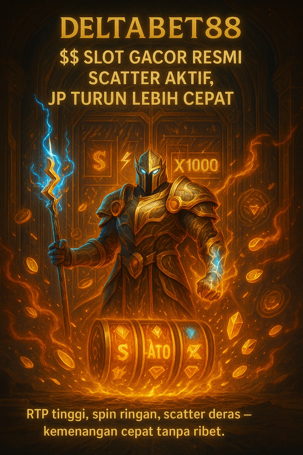 DELTABET88 $ Slot Gacor Resmi Scatter Aktif, JP Turun Lebih Cepat image 1